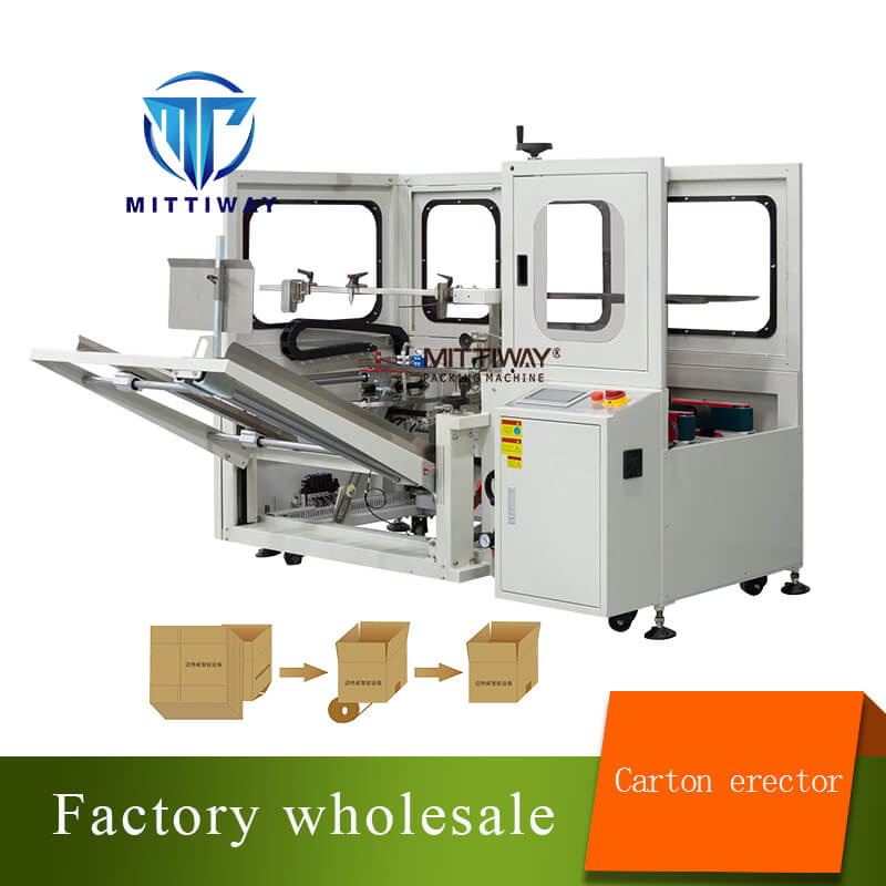 Carton erecting machine