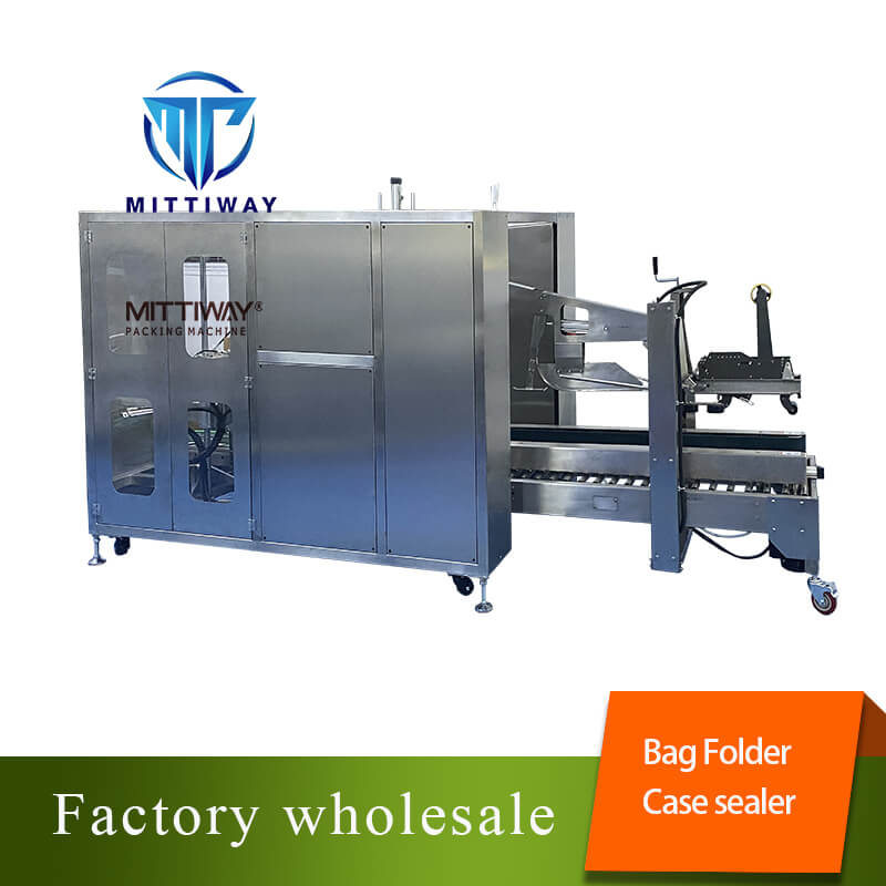 Bag Folder and Case Sealer Machine