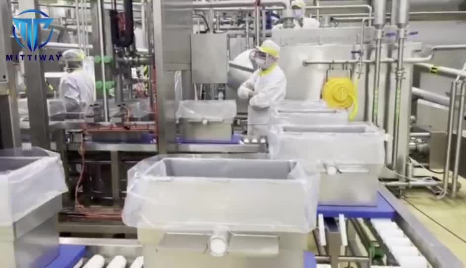 Butter dust-free workshop production automatic packaging line