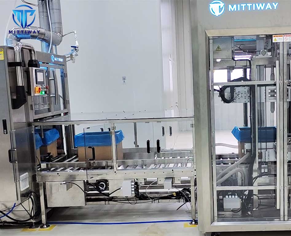 Margarine and butter packaging line